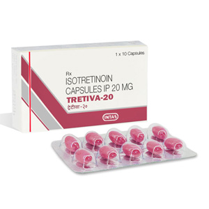 Köpa Isotretinoin  (Accutane): Tretiva 20 Pris